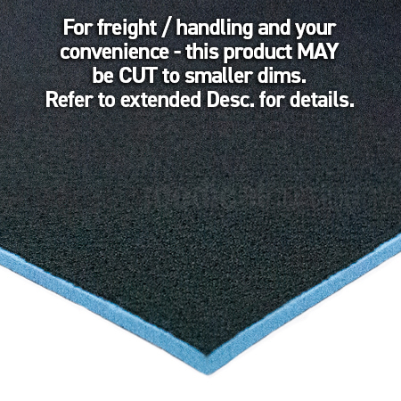 Poron Blue 3.0mm with Selene 1M x 1.372M Sheet