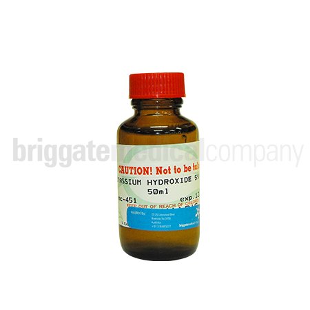 Potassium Hydroxide Solution 5% 50ml