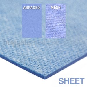 PPT2 603 1.6mm Blue Abraded+Mesh Sheet 30cm x 1M