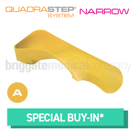 Quadrastep Type A (NARROW) Adult Size 2 Fits U.S: W:8-9 M:6.5-7.5 Euro:39-40
