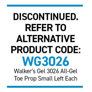 Silipos 10415 All Gel Toe Prop - Small Left Each