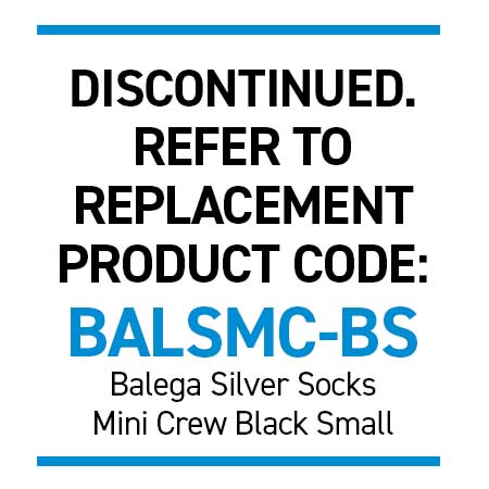 SilverSocks SOC010 Adult 3-7 Black Pair