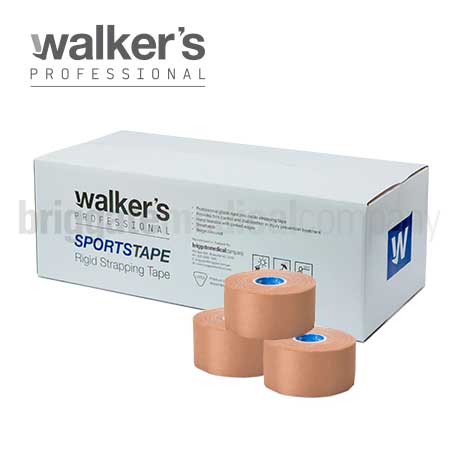 Walker's Rigid Sportstape 38mm x 13.7M Bulk 30 Rolls