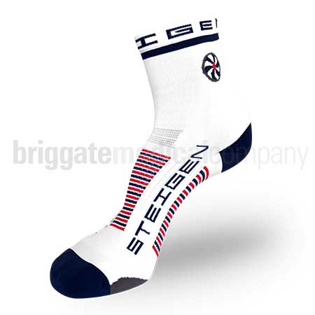 Steigen Performance Running Socks HALF LENGTH White Pair