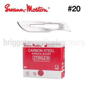 Swann Morton Scalpel Blades 0206 Size 20 Pkt 100