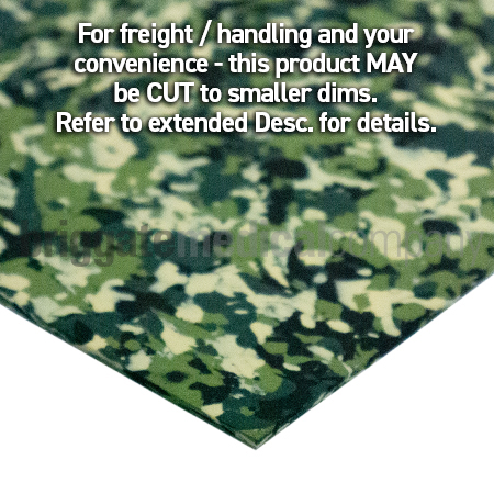 Top Cover - EVA 1.5mm Camouflage Splash 62cm x 94cm Sheet