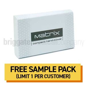 Matrix Interleaved Compact Hand-Towel SAMPLE PACKET OF 90 SHEETS