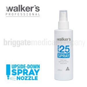 Walker's Professional Urea-25 SPRAY 200ml (with 25% Urea & 5% Lactic Acid)