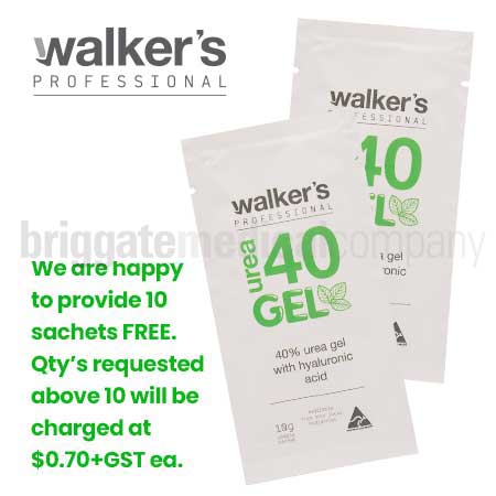 Walker's Urea 40 Gel - 10g Sample Sachet
