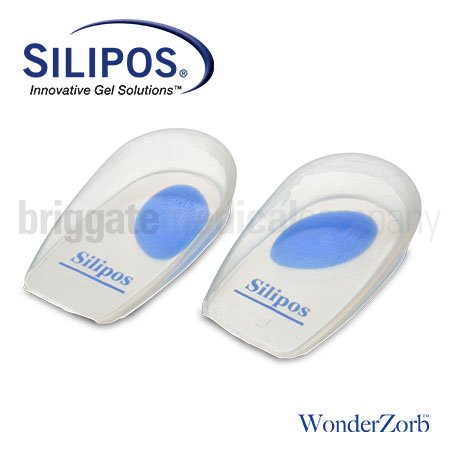 WonderSpur 4503 Heel Cups - Blue Dot X-Large Pair