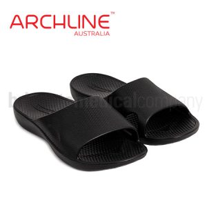 Archline Rebound Slides Black Pair (Euro 42 | US W11/M9 | UK W9/M7)