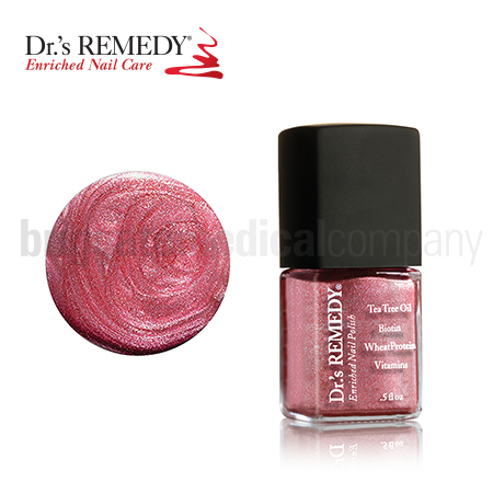 Dr.'s Remedy Nail Polish - Reflective Rose Shimmer 15ml
