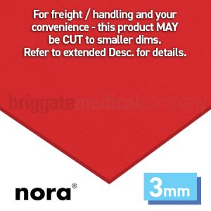 Lunasoft SL 3mm Top Cover - Red 1280mm x 890mm