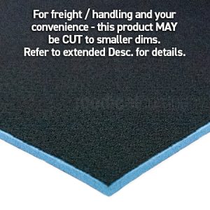 Poron Blue 3.0mm with Selene 1M x 1.372M Sheet
