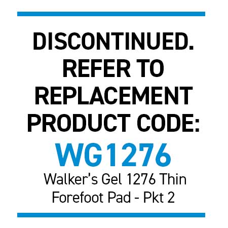 Silipos 10025 Ball of Foot Gel Cushion Pkt 2