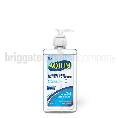 Aqium Hand Gel Pump Pack 375ml