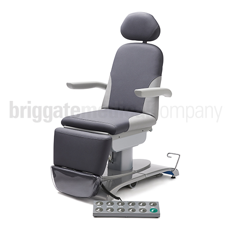 Callisto Gen2 Podiatry Chair in Anthracite Upholstery with 175kg Rated Lift Capacity