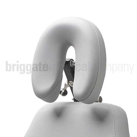 Callisto/240HD Articulating Horse-Shoe Shape Headrest - Platin Grey