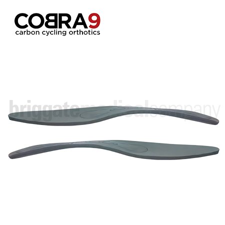 Cobra9 Semi-Pro Cycling Orthotics (Black) Low Arch SMALL Pair (Fits Size: 39-41) - Image 2