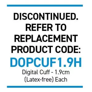 Hokanson Latex Free 1.9cm Digital Cuff for Toes/Fingers