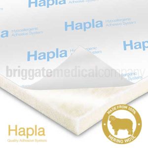 Hapla Gold Pure Wool Adhesive Felt 7mm Pack of 4 Sheets