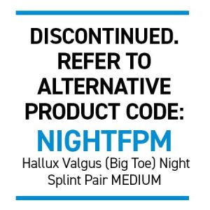 Hallux Valgus Night Splint SIZE 2 RIGHT (EU Size: 37-40)