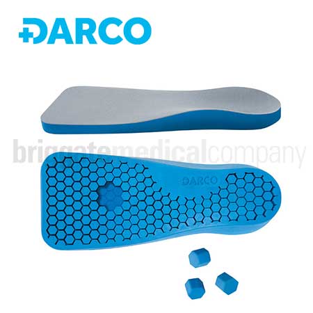 Peg Contour Insole for Med-Surg & Relief Dual Shoe SMALL RIGHT (Mens)