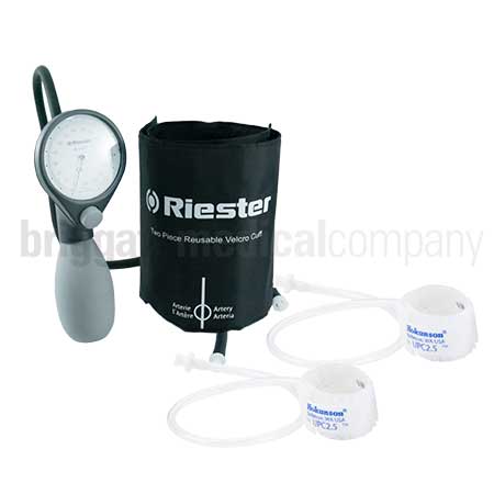 Riester Ri-San Sphygmo TBI Kit (includes 1 x Adult Limb Cuff, 1 x 2.5cm, 1 x 1.9cm Digital Cuff)