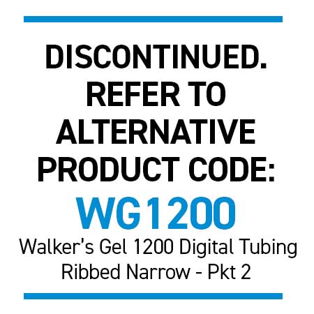 Silipos 10865 Digital Tubing - Ribbed Narrow Pkt 2 Each: 2 x 15cm