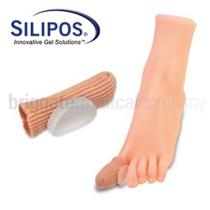 Silipos 1596 Digital Cap with Toe Spreader L/XL Pair