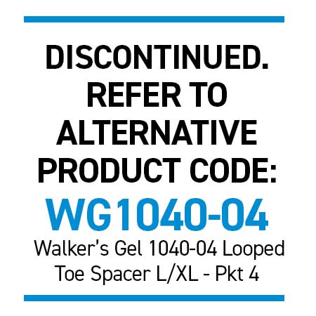 Silipos 92824 No-Slip Buddy Spacer Pkt 4