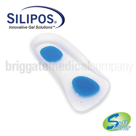 SoftZone 4012 3/4 Length Hi-Flange Insoles Large Pair