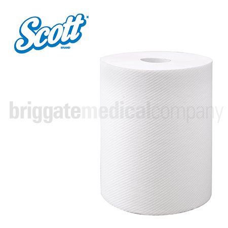 Scott Roll Towel 44199 White 18.3cm x 140M Roll