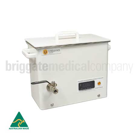 Unisonic MED12 6 Litre Ultrasonic Cleaner with Digital Timer (Complies to AS2773)