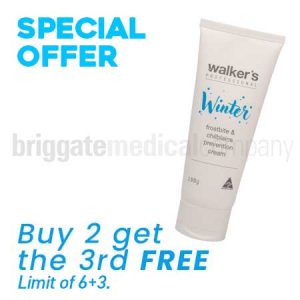 Walker's 'Winter' Cream for Frostbite & Chilblains Prevention 100g Tube