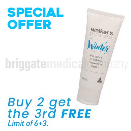 Walker's 'Winter' Cream for Frostbite & Chilblains Prevention 100g Tube