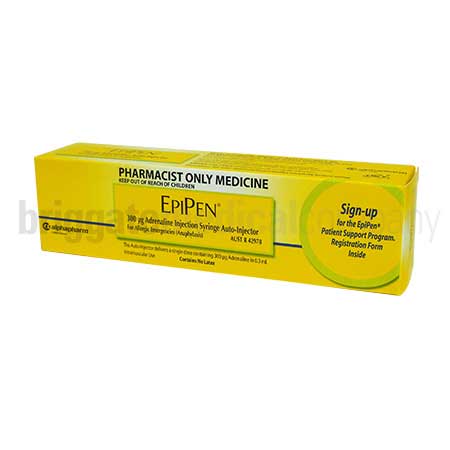 Epipen 300 Ug Adrenaline Auto-Injector - Adult
