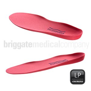 Formthotics 401-1 Full Length, Low Profile Red/Red XX-SMALL Pair