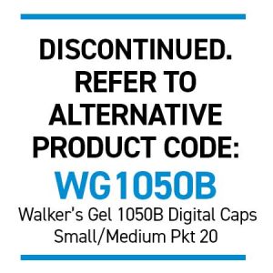 Silipos 10205B Digital Caps - Ribbed S/M Bulk 20