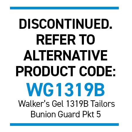 Silipos 6516B All Gel Tailors Bunion Shield Pkt 5 Anti-Bacterial with Silver