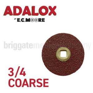 Moores Adalox Discs 3/4 Coarse Pack 200
