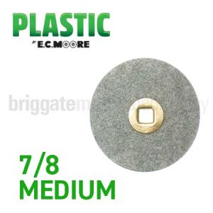 Moores Sand PLASTIC Discs 7/8 Medium Pkt 200