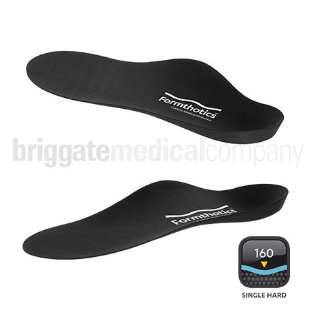 Formthotics 104-1 Full Length, Firm Density Black XX-SMALL Pair