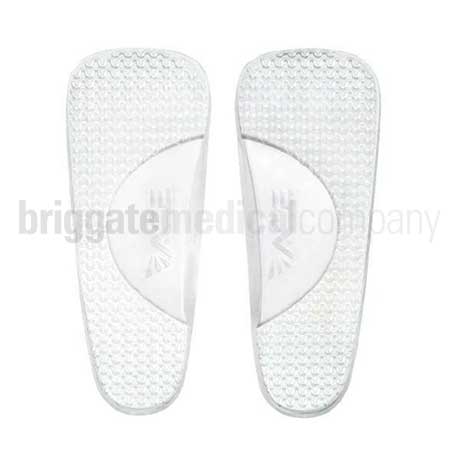 Invisible Gel Orthotic Insoles LARGE Pair (U.S Size: Womens 9-11)