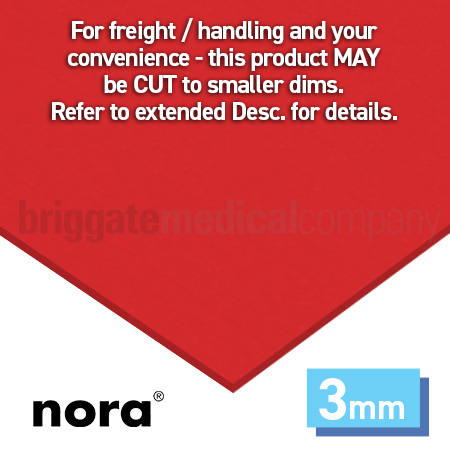 Lunasoft SL 3mm Top Cover - Red 1280mm x 890mm