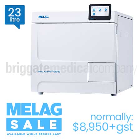 Melag 23L Pro Line Vacuclave 'S' Class Autoclave with USB Documentation Interface