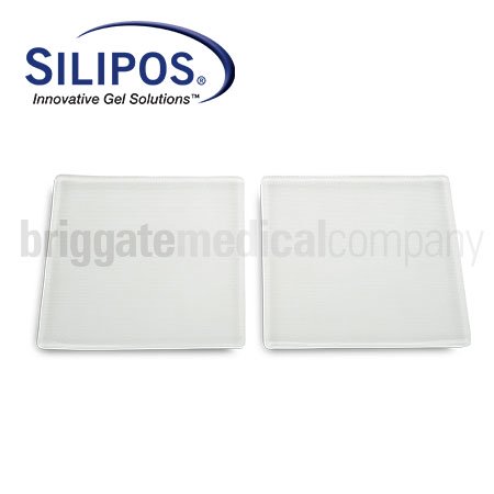 Silipos 15515 Gel Squares Non-Adhesive 10 x 10cm Pkt 2