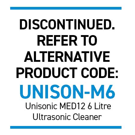 Unisonic FXP12D 6 Litre Ultrasonic Cleaner with Digital Timer
