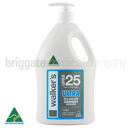 Walker's Specialist Urea-25 ULTRA 1 Litre Pump (Contains 25% Urea & Ceramides)
