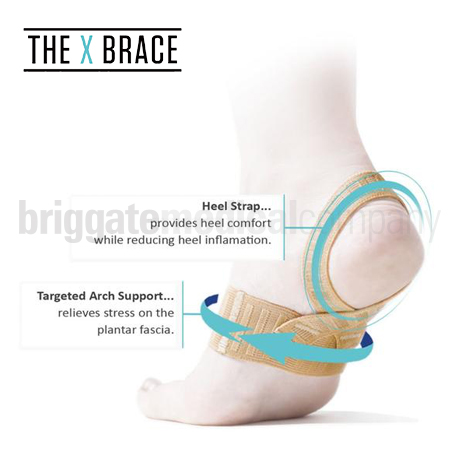 The X-Brace for Plantar Fasciitis X-LARGE Pair (Sizing: US M:12.5-14.5 / US W:13.5-15.5) - Image 3